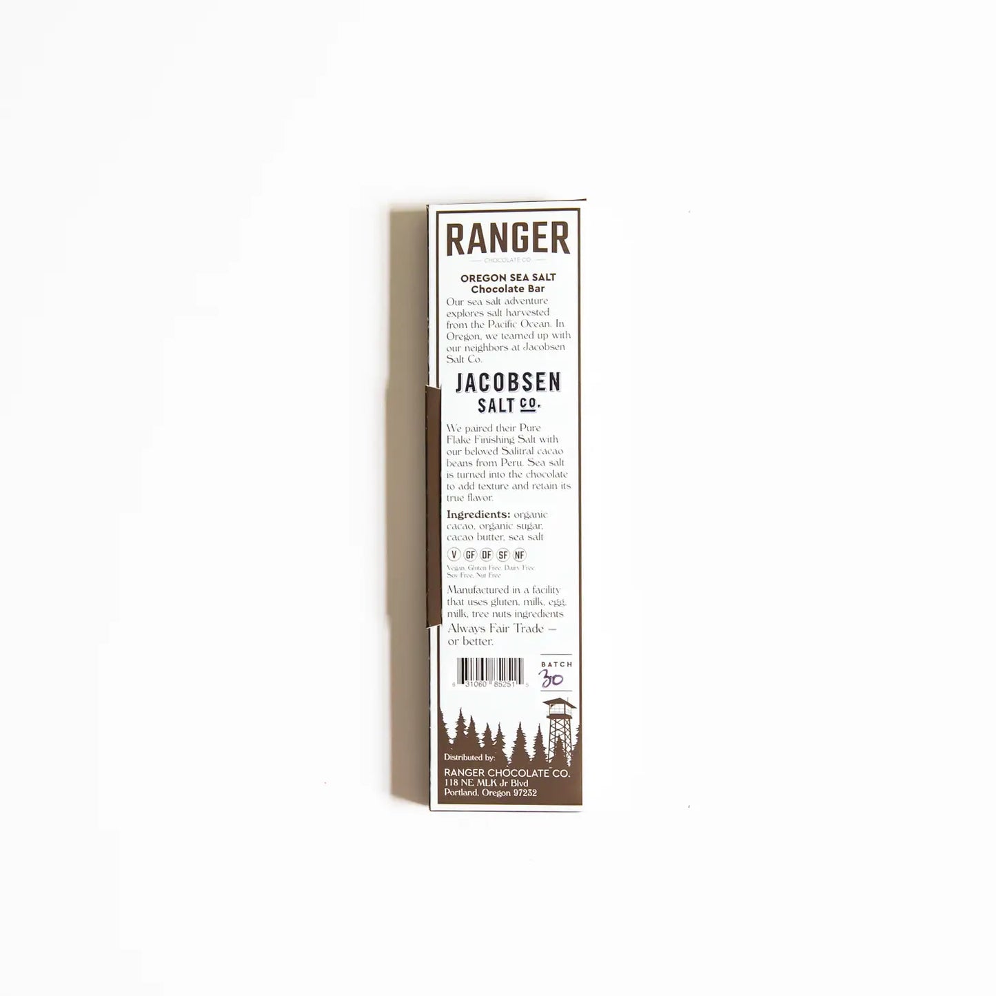 Ranger Chocolate Co. | Oregon Sea Salt Chocolate Bar