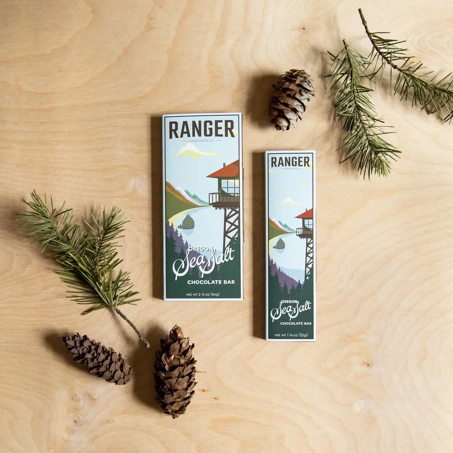 Ranger Chocolate Co. | Oregon Sea Salt Chocolate Bar