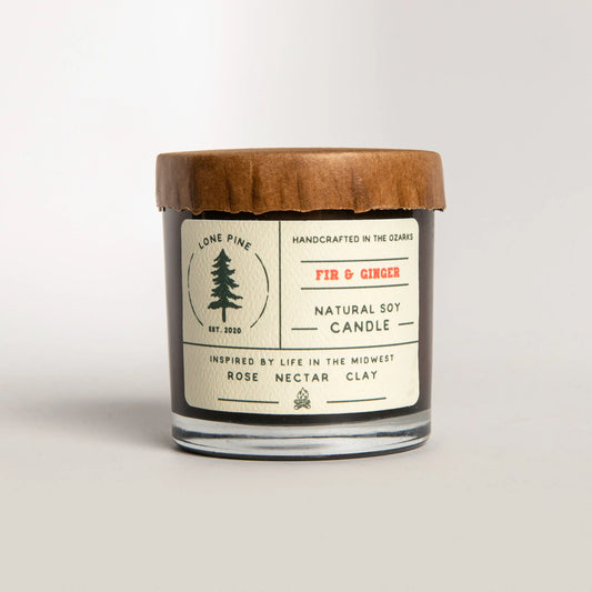 Lone Pine | Fir & Ginger Soy Candle