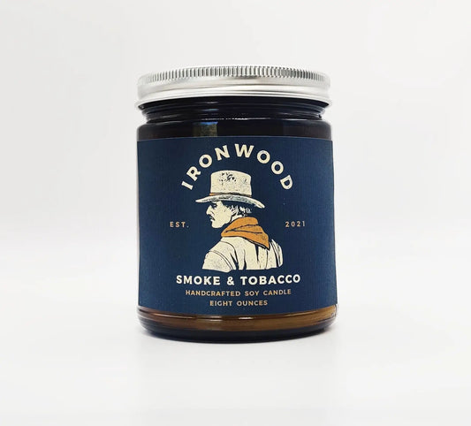 Ironwood | Smoke & Tobacco Soy Candle
