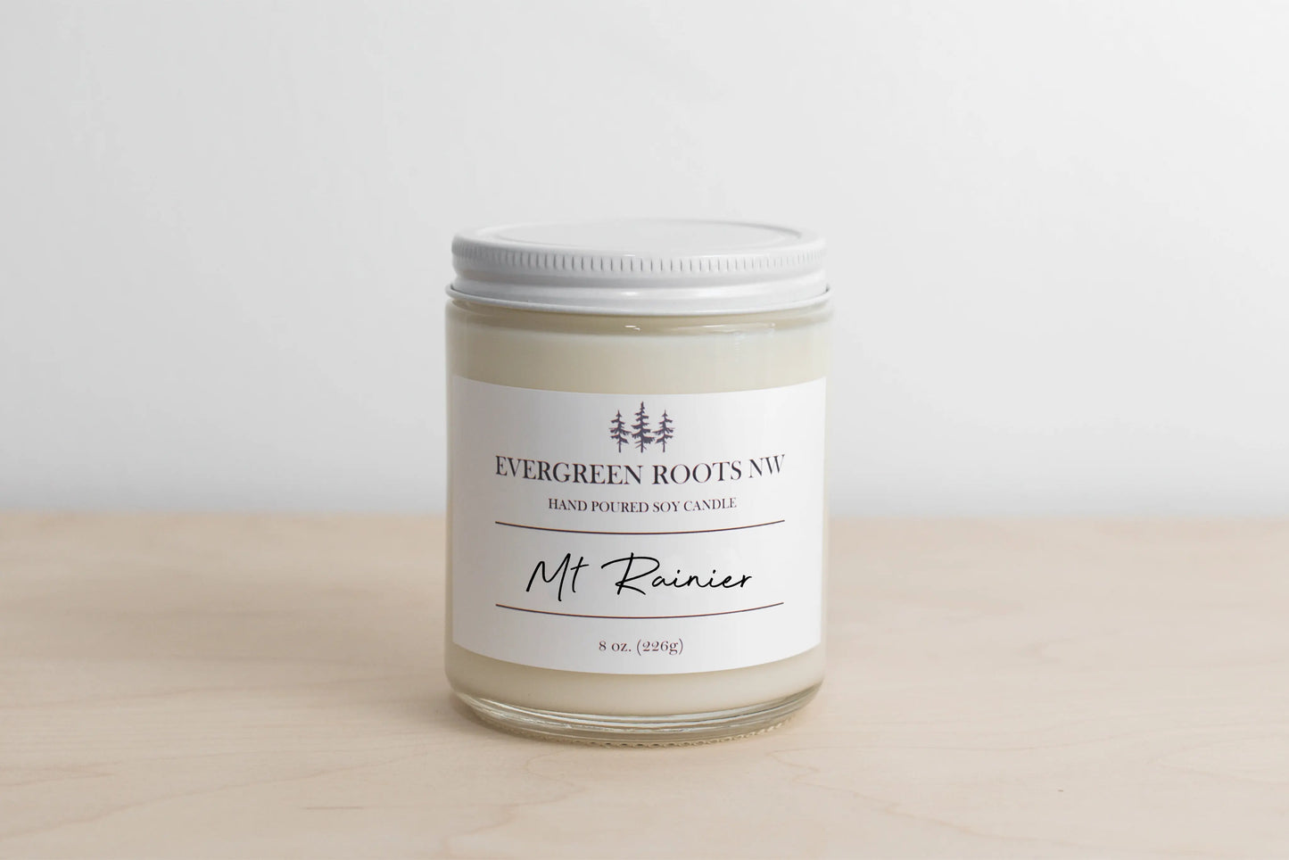 Evergreen Roots NW | Mt. Rainier Soy Candle