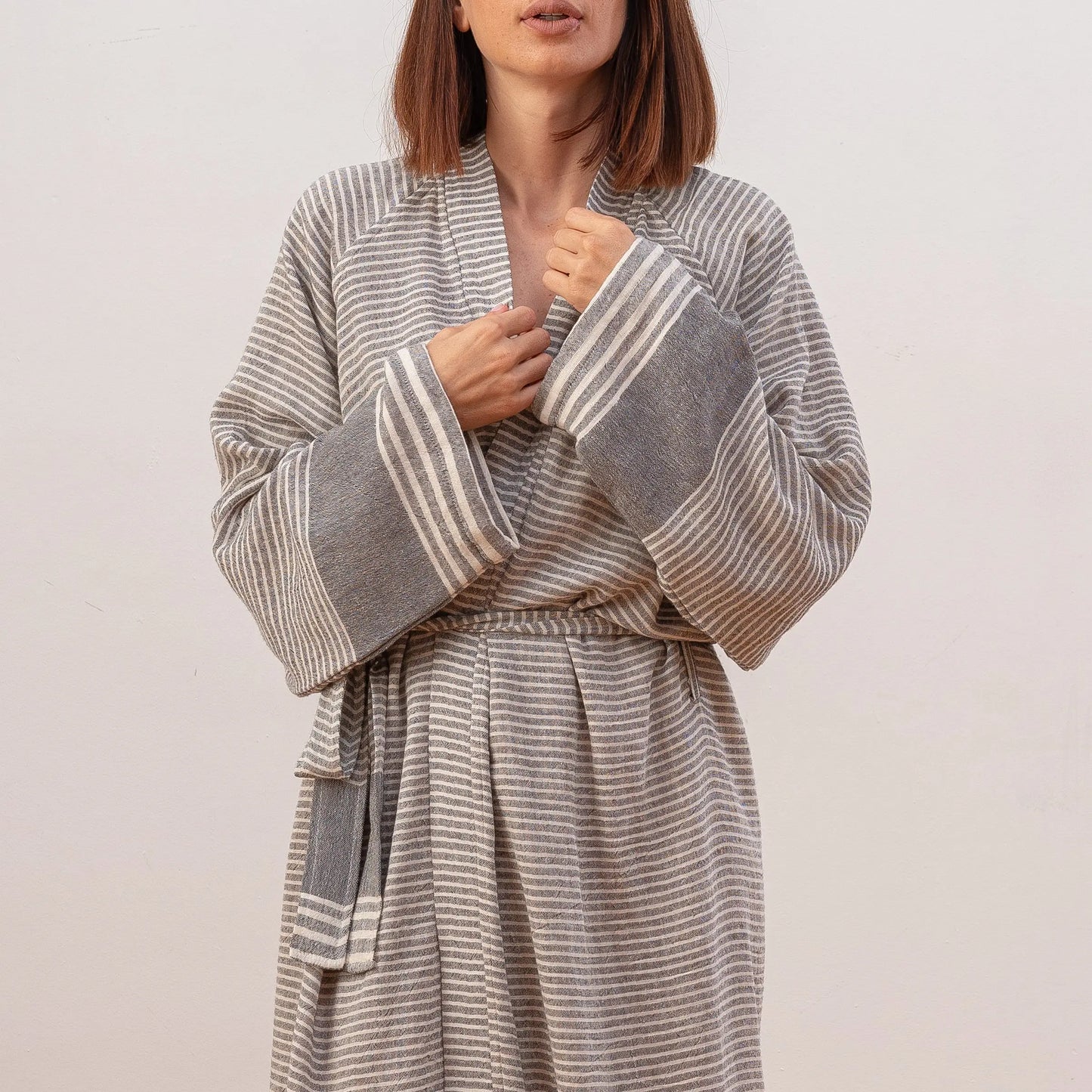 The Loomia | Neci 100% Turkish Cotton Kimono/Robe